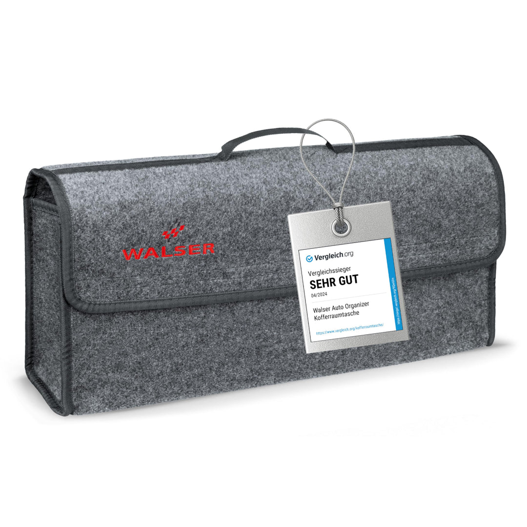 Walser Auto Organizer Toolbag Grösse XXL, Kofferraum Organizer, Auto Gadget, Aufbewahrungsbox Auto,