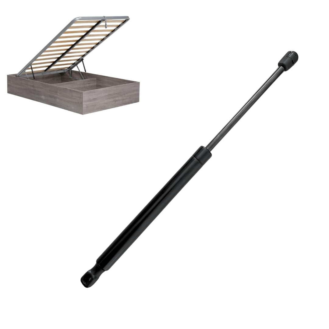 Kolben Gasfeder für Hebemechanismus Bett Behälter - Achsabstand 415 mm - 600/800/1000 Newton - 1 Kol