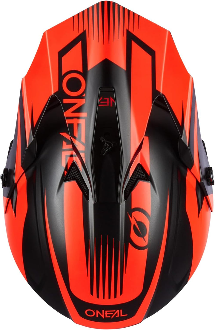 O'NEAL 3SRS Helm ATTACK Schwarz/Weiss XS Schwarz/Rot, XS Schwarz/Rot