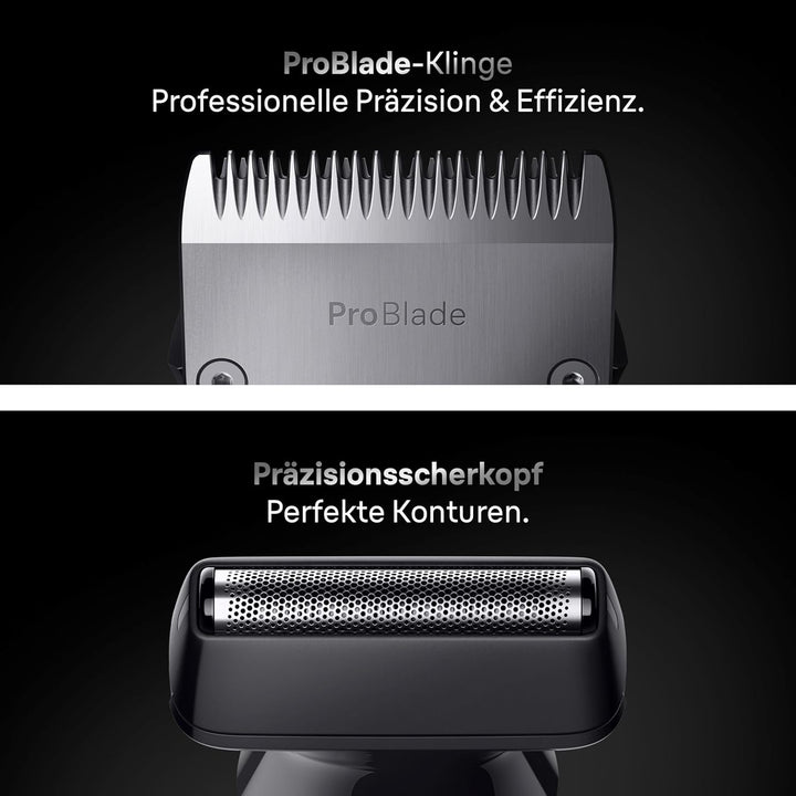 Braun All-in-One Trimmer-Set 7, 13-in-1 Multigroom, Haarschneidemaschine für Gesicht, Kopf und Körpe
