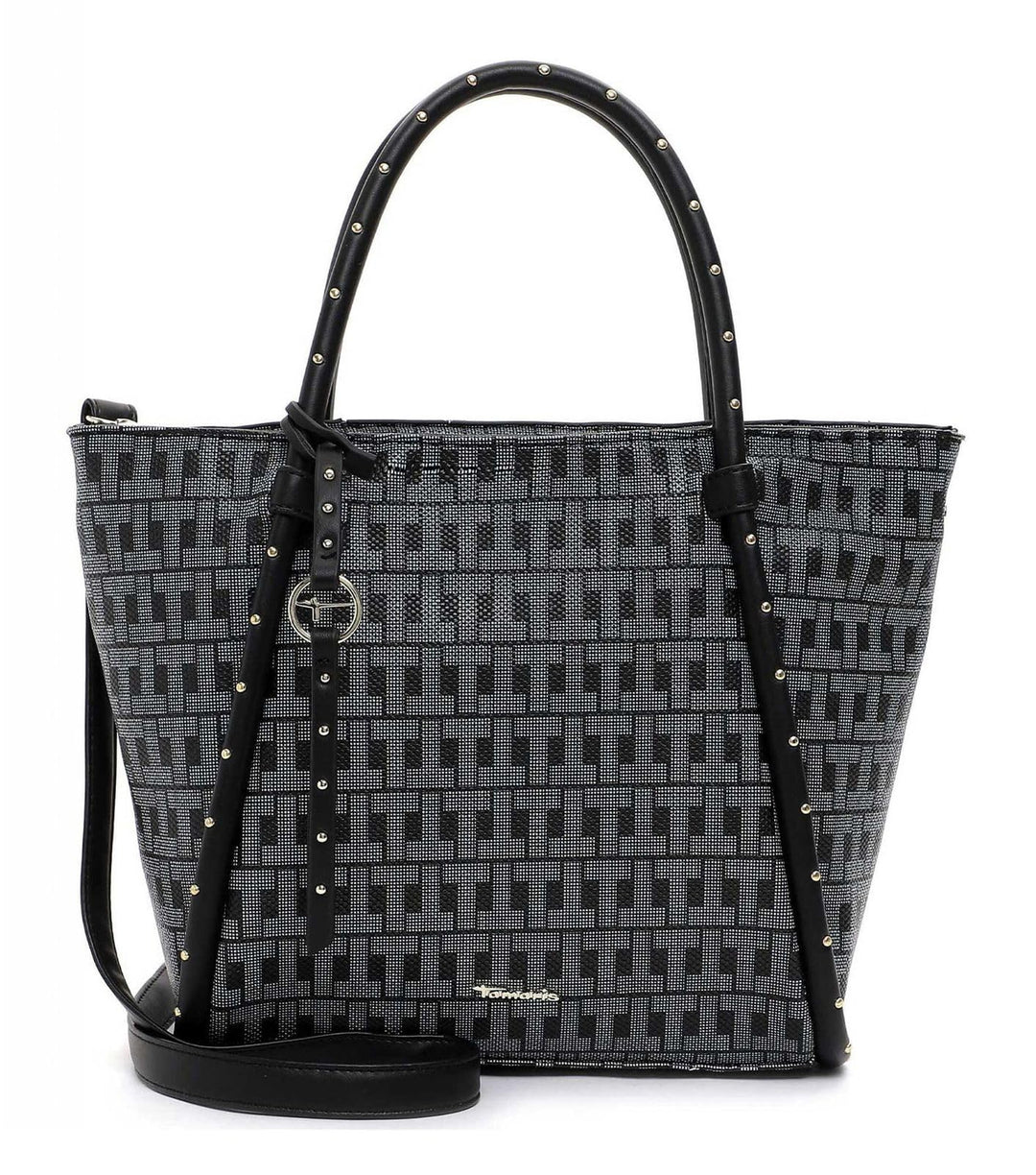 Tamaris Shopper Linn 32265 Damen Handtaschen Ornament Einheitsgrösse Black100, Einheitsgröß