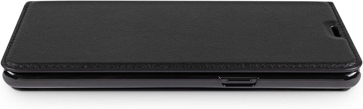 WIIUKA Echt Ledertasche -TRAVEL Away- für Samsung Galaxy S9+ Plus, mit Vier Kartenfächern, extra Dün