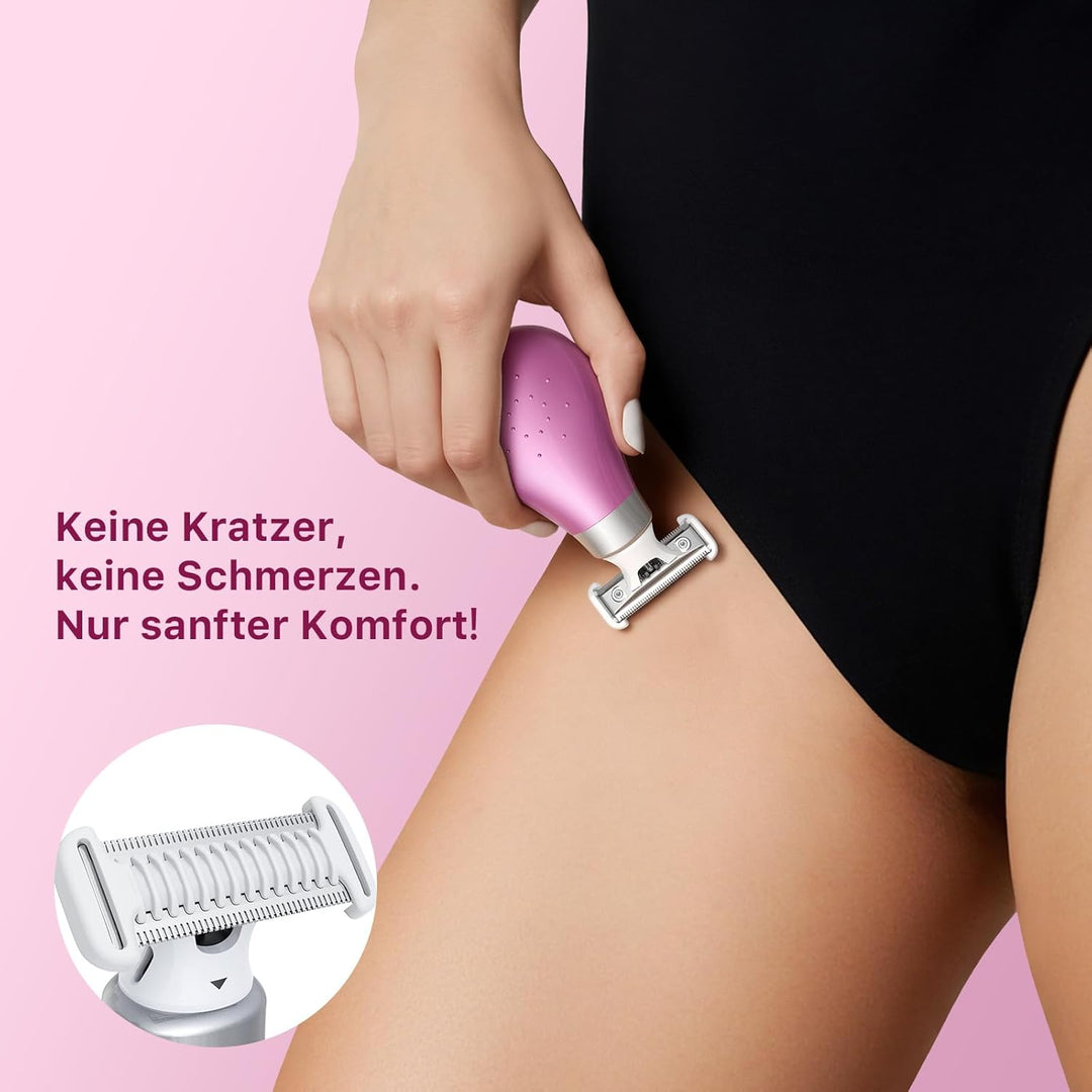 Damen Reise Elektrischer Trimmer Intim Schamhaarentfernung Elektrischer Body Groomer Kleiner Tragbar