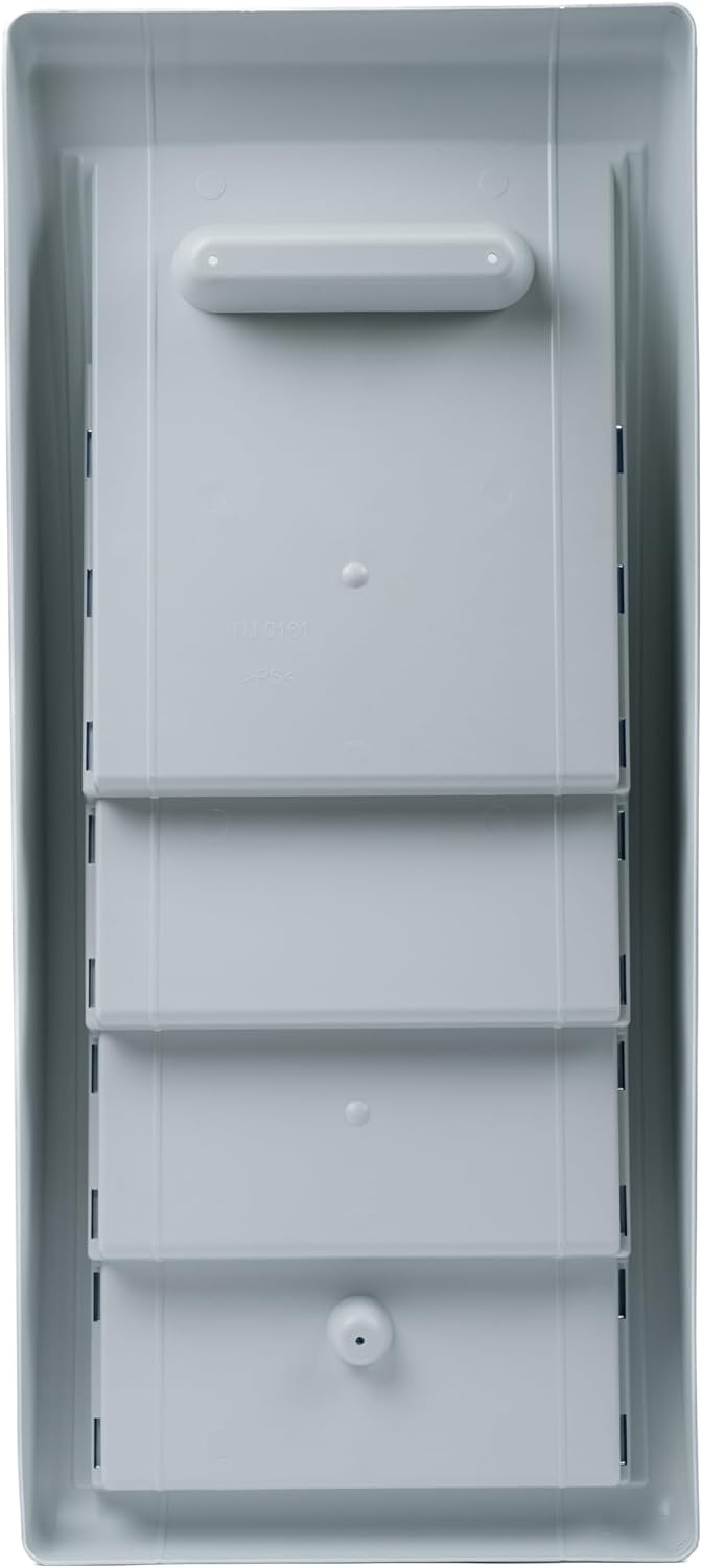Paperflow 4060.35 Wand-Prospekthalter Quick Blick - A4 quer, alu, Alu