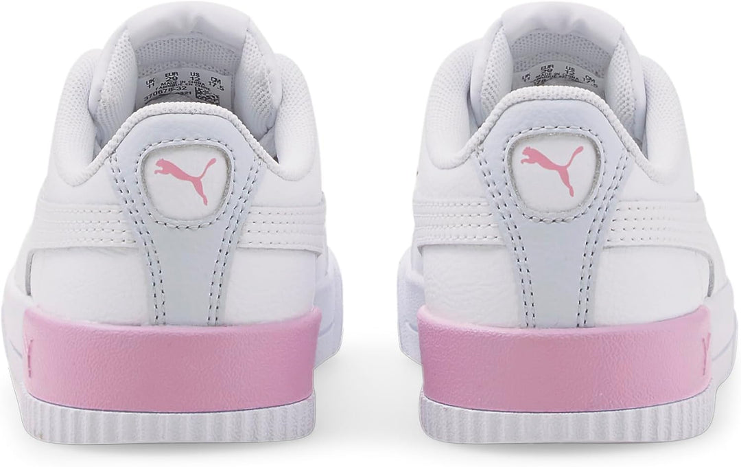 Puma Jungen Unisex Kinder Carina L Jr Laufschuhe 38 EU Puma White Puma White Arctic Ice, 38 EU Puma