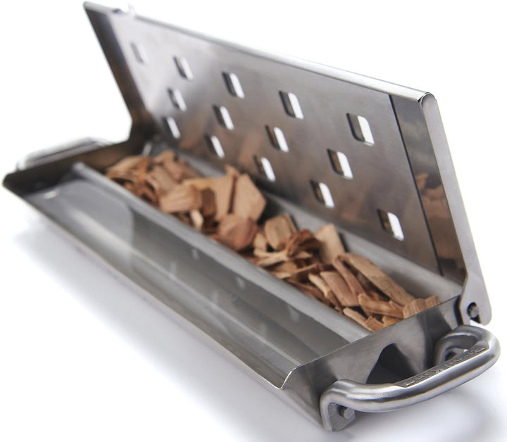Broil King Grill-/Grillzubehör, Smokerbox Premium, edelstahl, 5 x 5 x 5 cm, 60190, Silber
