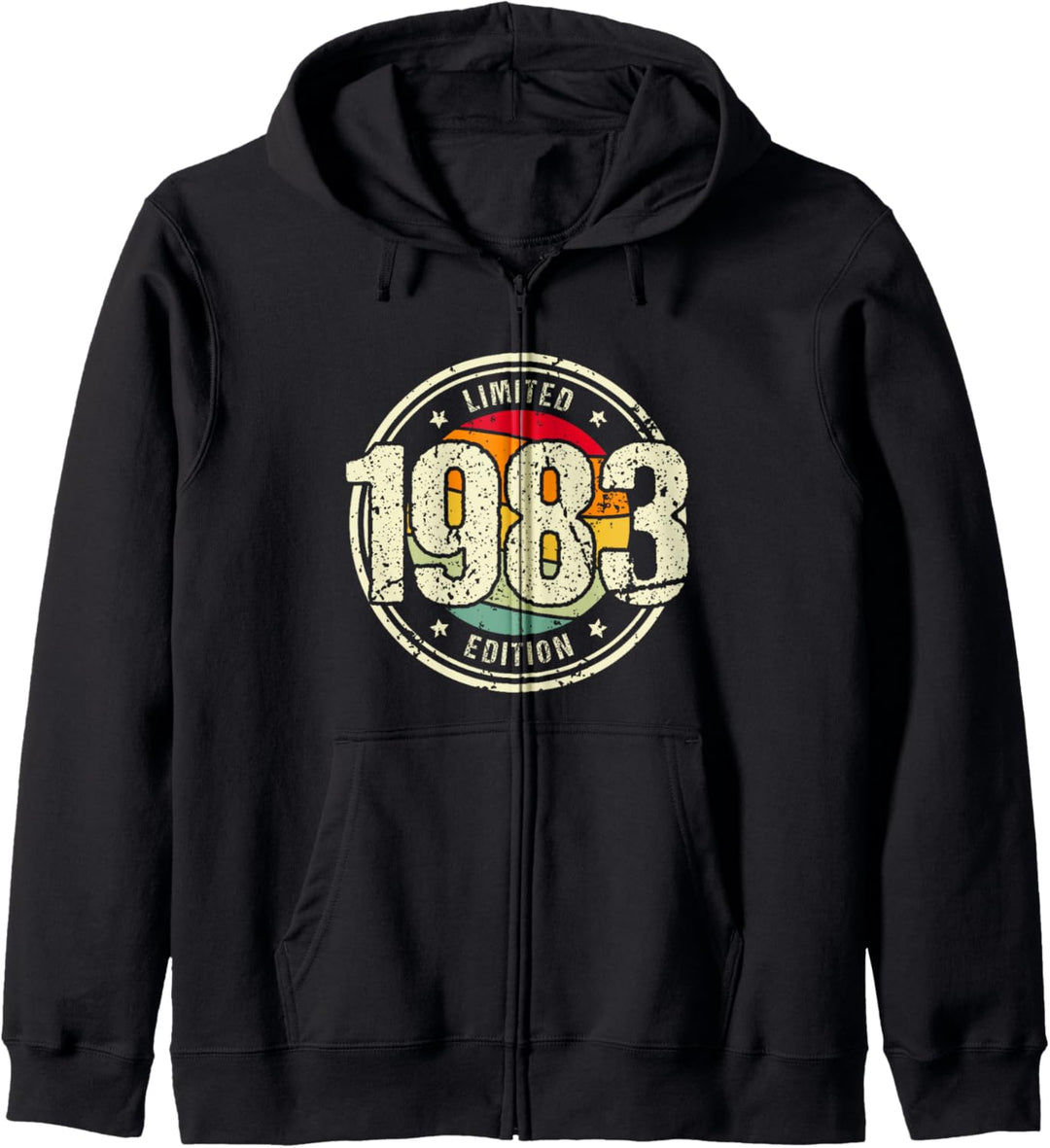 Retro 41 Jahre Jahrgang 1983 Limited Edition 41. Geburtstag Kapuzenjacke
