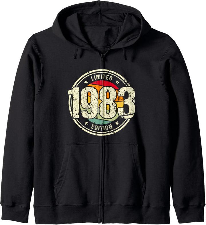 Retro 41 Jahre Jahrgang 1983 Limited Edition 41. Geburtstag Kapuzenjacke