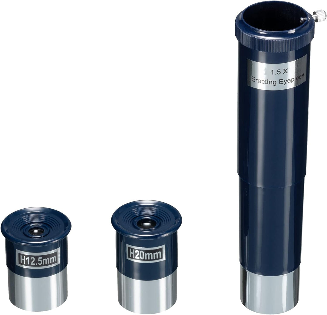 Bresser junior Linsenteleskop 60/700 AZ mit azimutalem Stativ, LED Sucher, Transportkoffer und weite