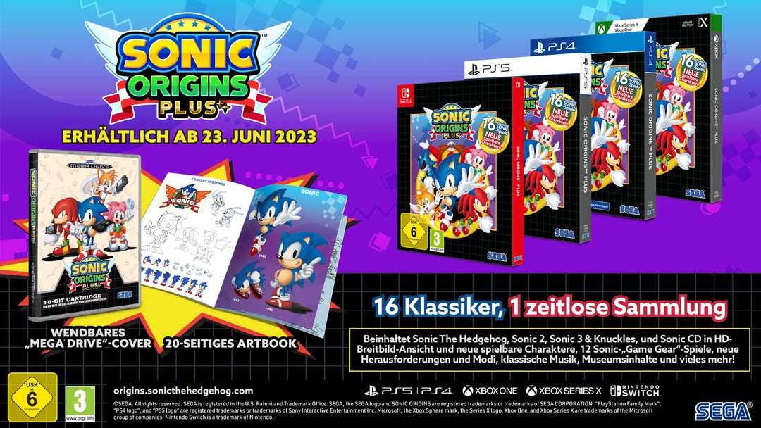 Sonic Origins Plus Limited Edition (Playstation 4) PlayStation 4 Limited Edition, PlayStation 4 Limi