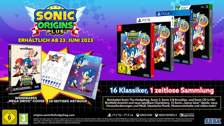 Sonic Origins Plus Limited Edition (Playstation 4) PlayStation 4 Limited Edition, PlayStation 4 Limi