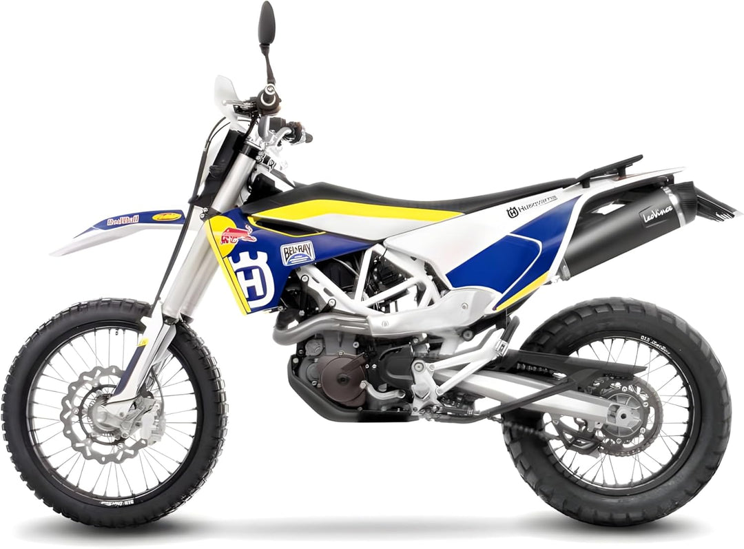 Endschalldämpfer/Auspuffanlage LeoVince SLIP-ON SBK EVO, Edelstahl schwarz, Carbon Kappe, mit Zulass