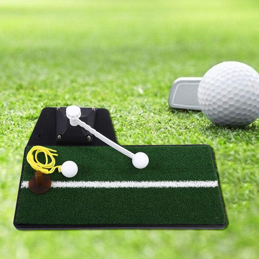 VGEBY Golf-Putting-Matte, Golfschwung-Trainingshilfe-Werkzeug Indoor-Golf-Übungs-Trainingsgerät