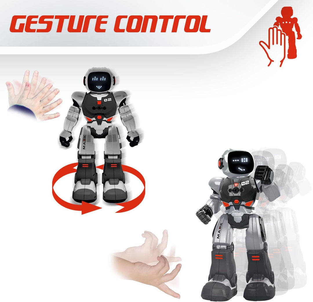 Xtrem Bots - Mark | Kinderroboter-programmierung Für Kinder 50 Bewegungen | Spielzeug Ab 6 Jahren |