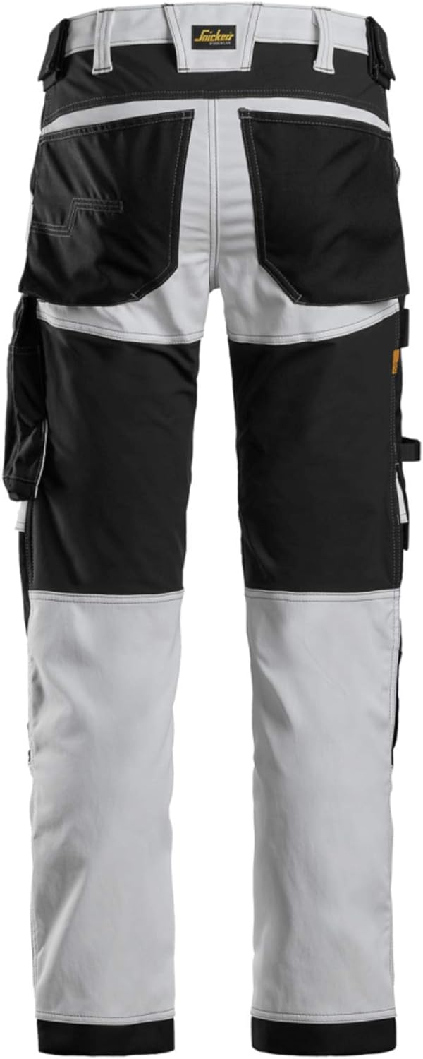 Snickers Trousers Stretch AllroundWork SN (48, White)