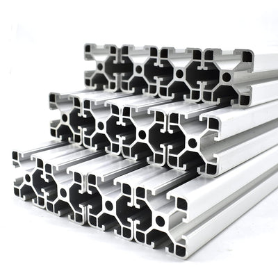 12 StückStrebenprofil Alu-Profil Nut 8 40x40 Zuschnitt 600 mm 600 mm 12 Stück, 600 mm 12 Stück