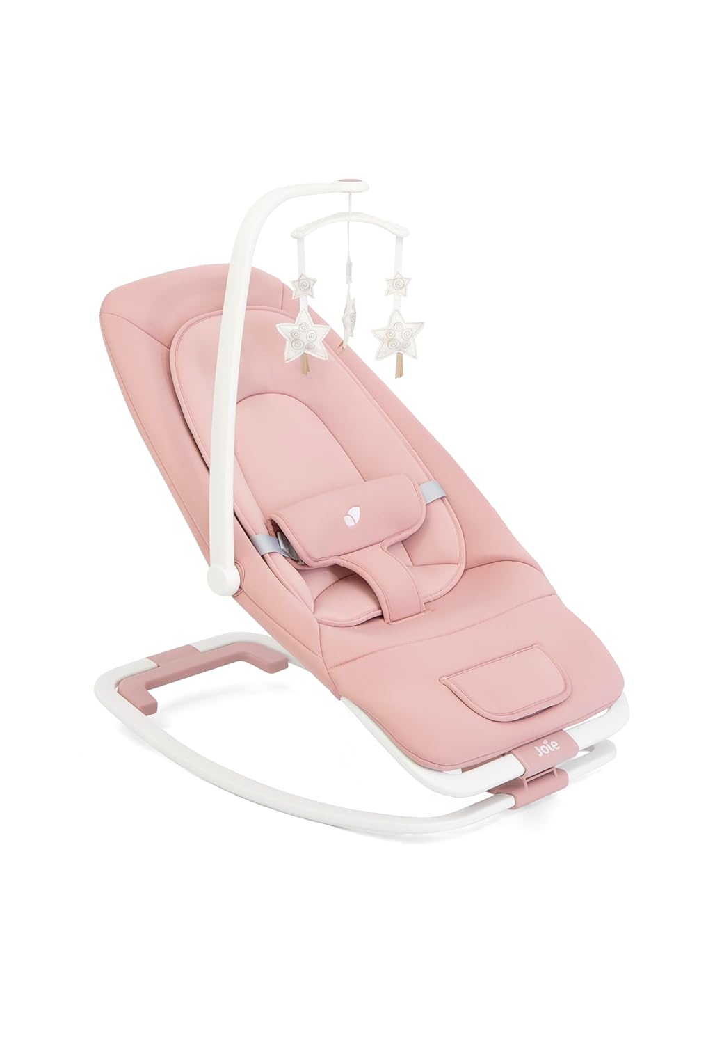 Joie Dreamer Babywippe ab Geburt, kompakt & faltbar, mit Vibrationsfunktion, 3-fach verstellbarer Rü