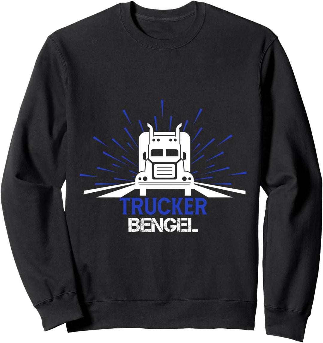 Trucker Bengel, Fernfahrer, Lastwagen, LKW, Trucker Sweatshirt