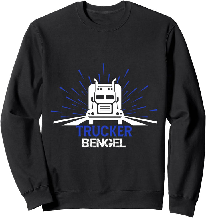 Trucker Bengel, Fernfahrer, Lastwagen, LKW, Trucker Sweatshirt