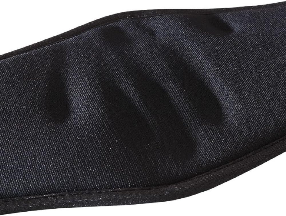 KAVALKADE Langgurt Memory-Schaum "Classic" mit Elast 140 cm Schwarz, 140 cm Schwarz