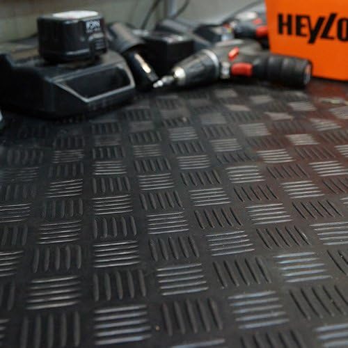 1m² Riffelblechgummimatte 1,50m x 0,67m, Stärke: 3mm, Premium Gummimatte 1m²: 1,50m x 0,67m, 1m²