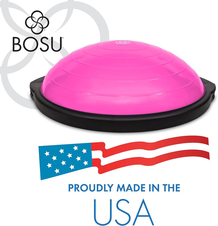 BOSU® Sport-Balance-Trainer, Reisegrösse, Rosa/Schwarz