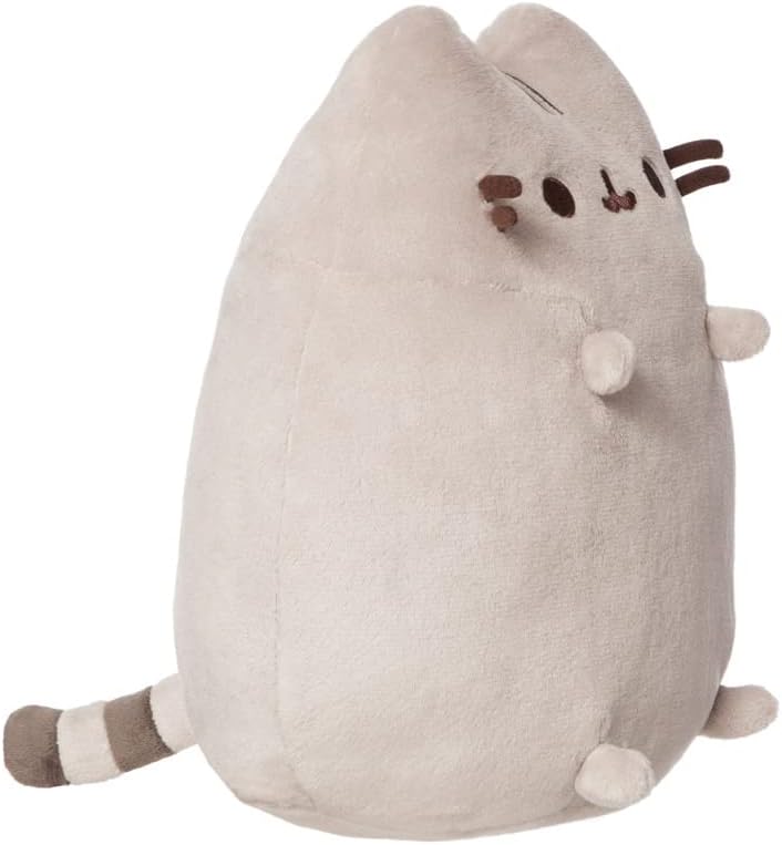 Aurora, 61486, Sitzender Pusheen, Offizieller Merchandise, 23cm, Stofftier, Grau