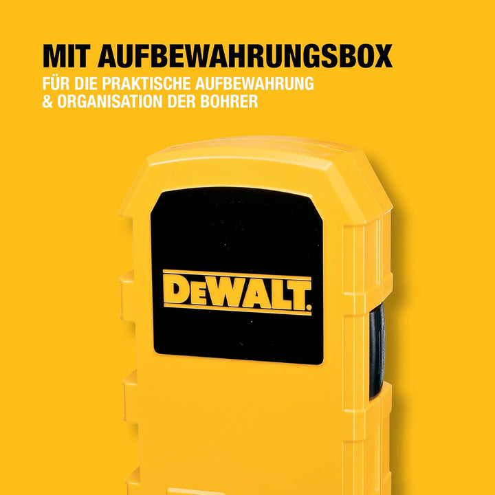 DeWalt 29-tlg. Indexkassette (mit 29 Extreme Dewalt zwei HSS-G Metallbohrern), DT7926 Single, Single