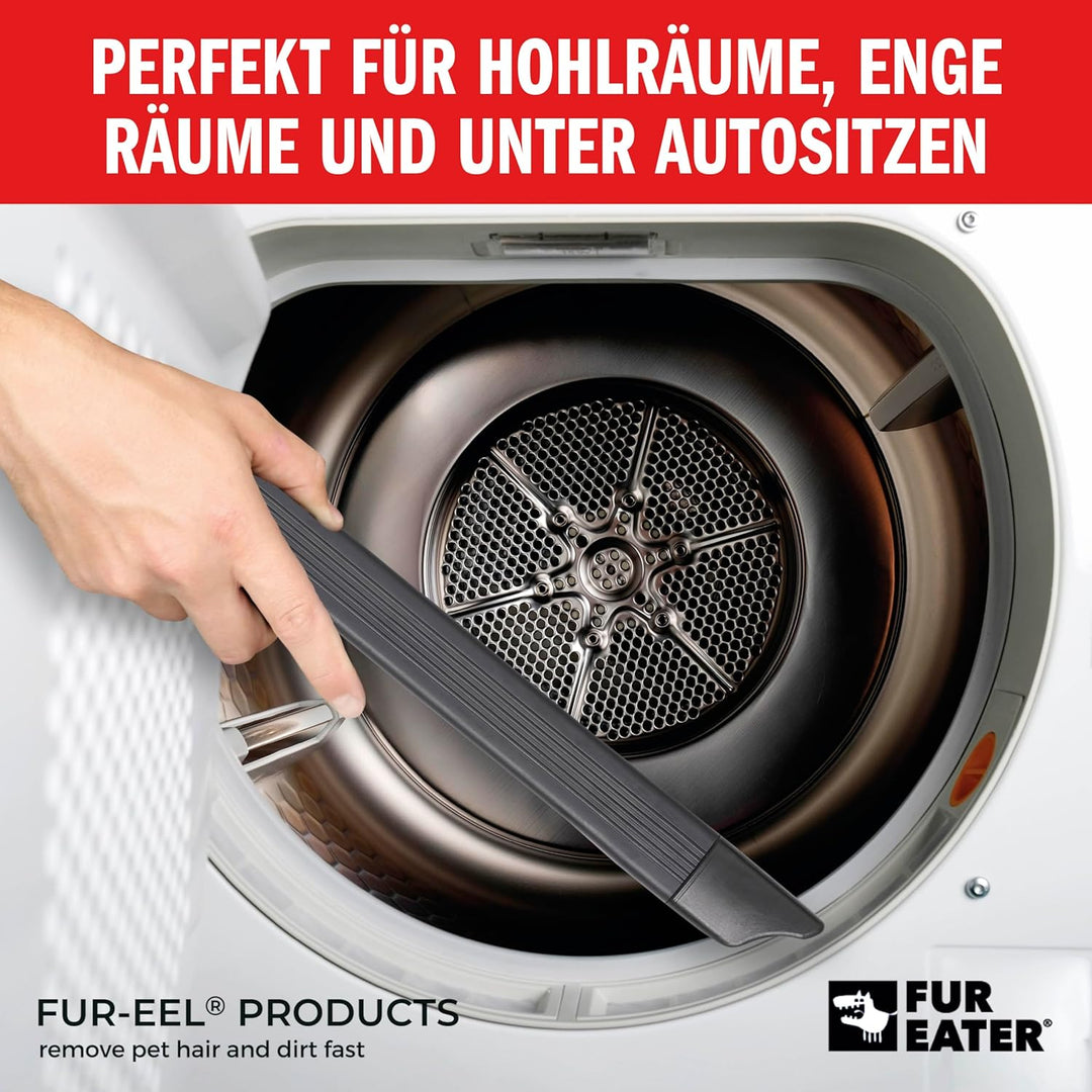 FUR-EEL Flexi-Soft Flexibel Fugendüse Staubsaugeraufsatz 46cm lange, Flachdüse Verlängerung Düse Zub
