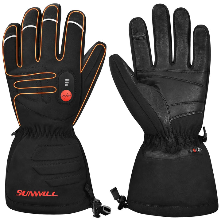 Sun Will beheizte Handschuhe Fahrradhandschuhe 7,4V 2200mAh wiederaufladbare Motorradhandschuhe elek