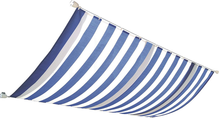Windhager Sonnensegel für Seilspanntechnik, Blau/Weiss, 270 x 140 cm Blau/Weiss 270 x 140 cm, Blau/W
