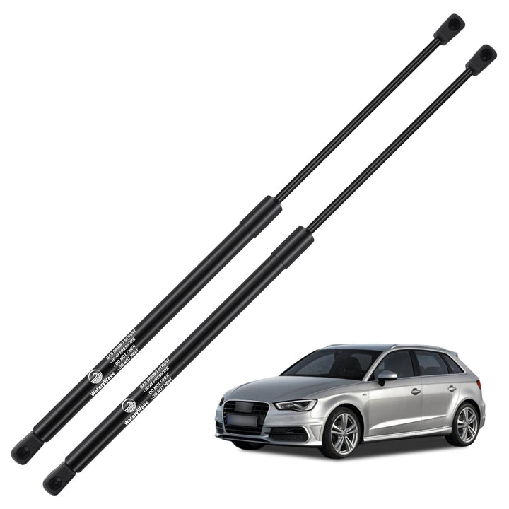 2X Heckklappendämpfer für Audi A3 Hatchback 8V1 8VK (2012-2020) Gasdruckdämpfer Schwarz Gasfeder Hec