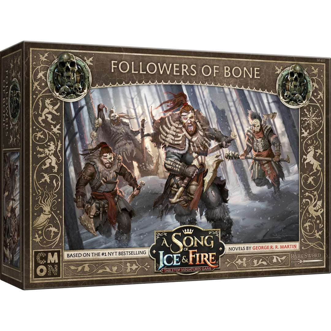 Cool Mini or Not - A Song of Ice and Fire : Free Folk Followers of Bone Unit Expansion - Miniature G