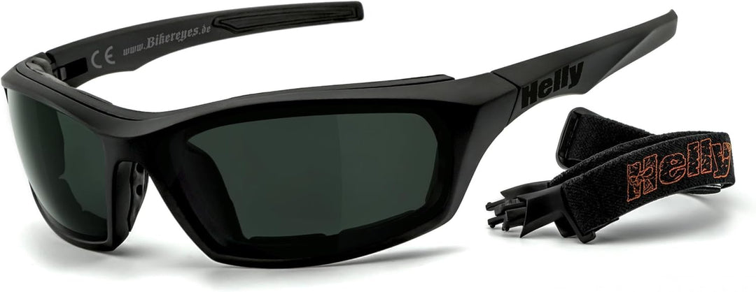HELLY® - No.1 Bikereyes® | Motorradbrille, Multifunktionsbrille | beschlagfrei, winddicht | HLT® Sic