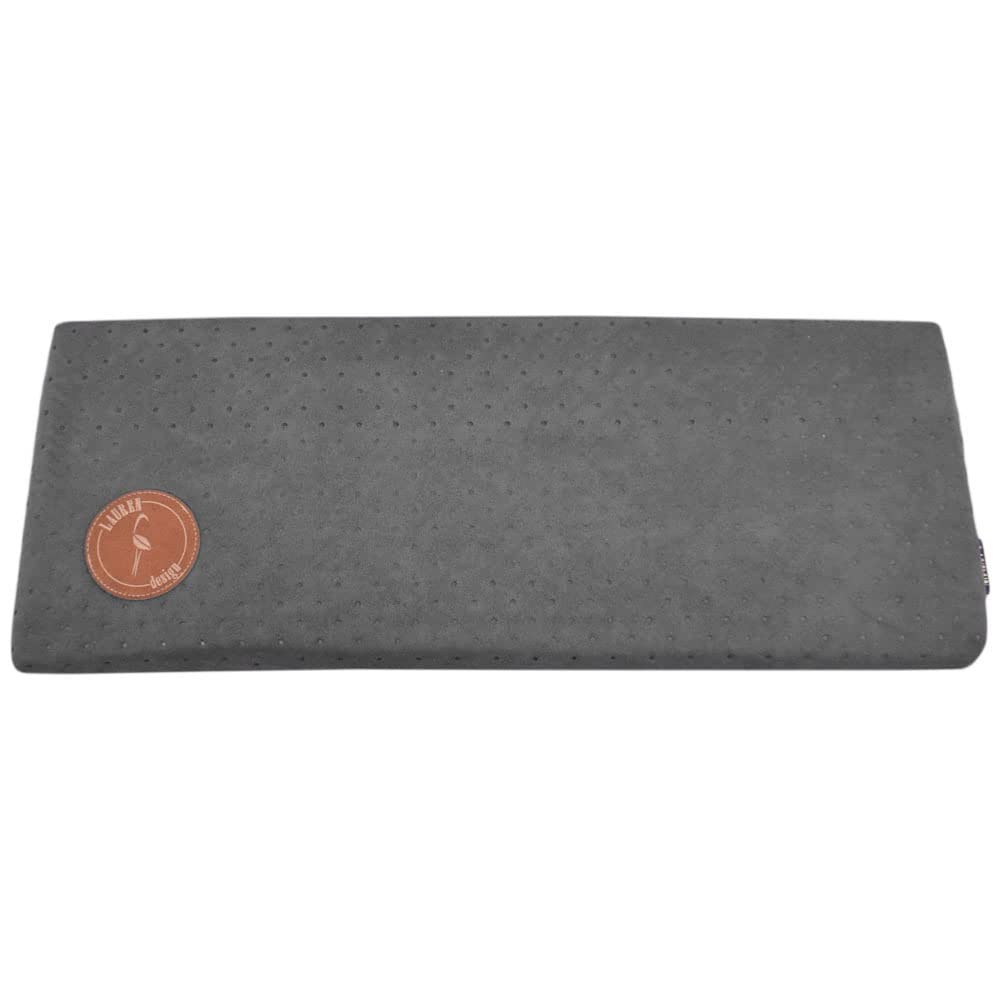 Z4L WauWau Haustier Fensterbank Cleo 50cm x 20cm grau gesteppt 50 x 20 x 3cm (S) Grau, 50 x 20 x 3cm