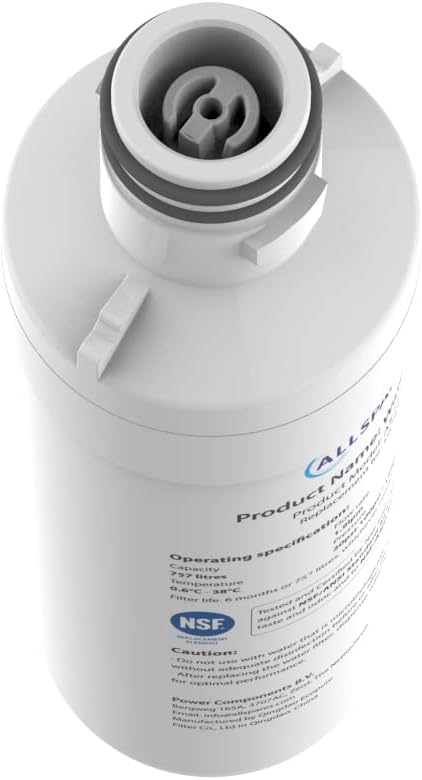 AllSpares Wasserfilter für Kühlschrank geeignet für LG LT1000P / AGF80300704 / ADQ74793501 (1 Stück)