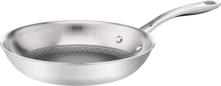 Tefal E49704 Eternal Mesh Bratpfanne | 24 cm | mit kratzfester Mesh Beschichtung | PFOA-frei | geeig