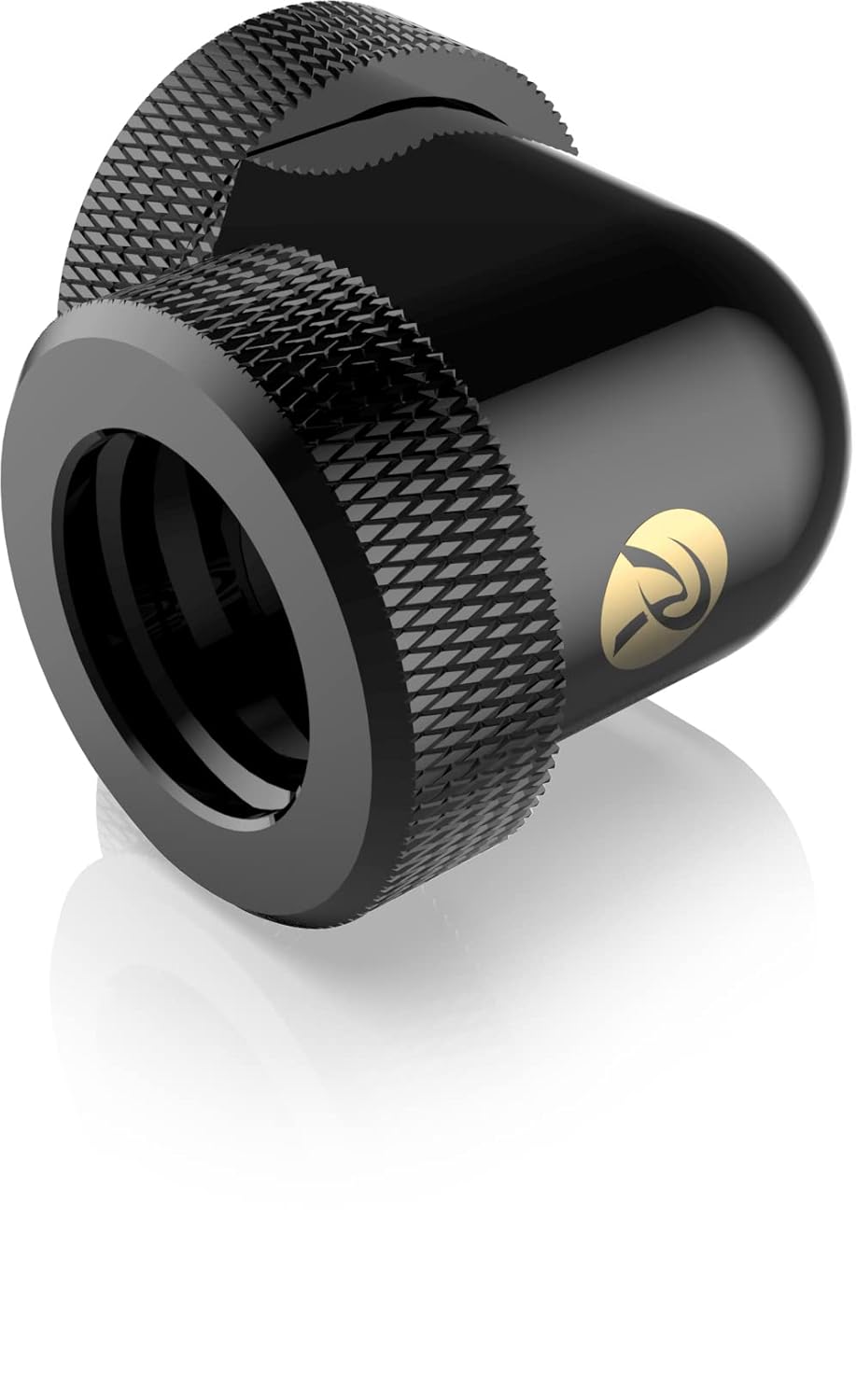 Raijintek Anschluss PELIAS D140906, 14mm, 90 Grad Adapter - 6er-Pack, schwarz