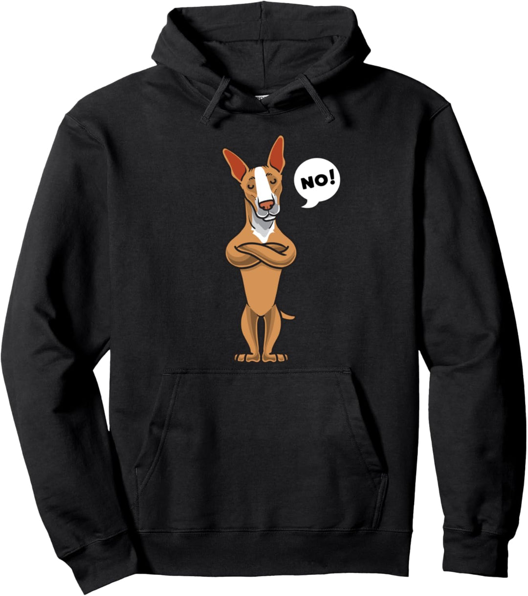 Sturer Podenco Ibicenco Hund Pullover Hoodie