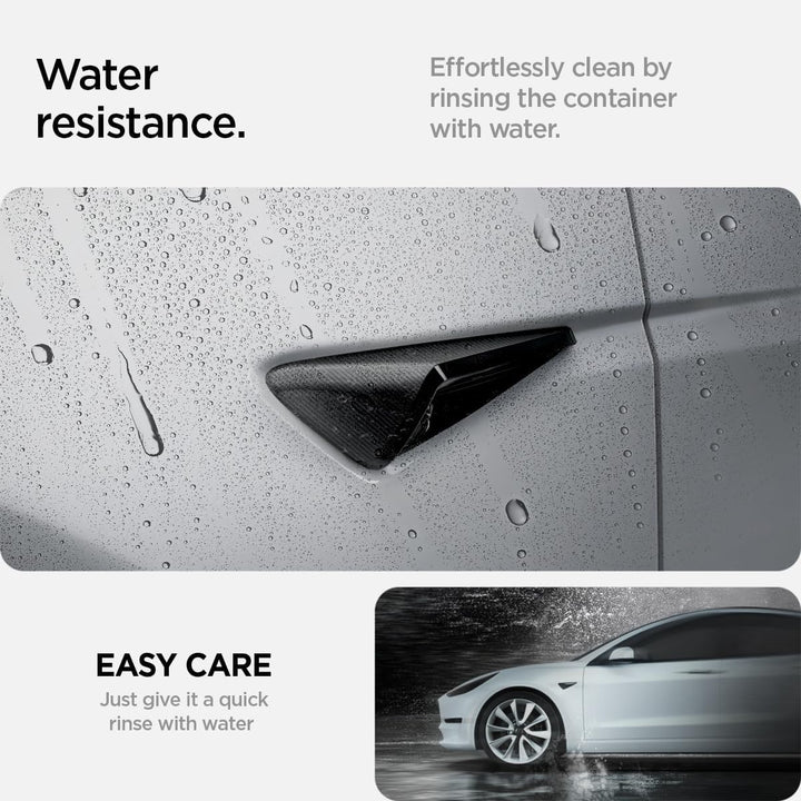 Spigen Tesla Model Y 2026 Juniper Model 3 Highland 2025 2026 Seiten Kamera Abdeckung 2 Stück, Kompat