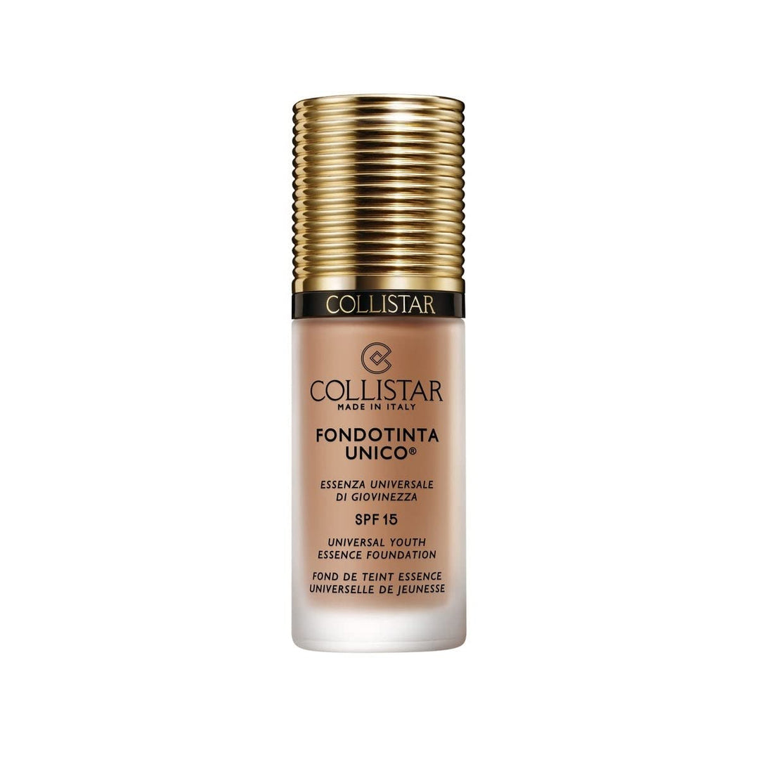 Collistar Unico Foundation LSF 15, n.6N Caramel, Foundation mit globaler Anti-Aging-Wirkung, flüssig