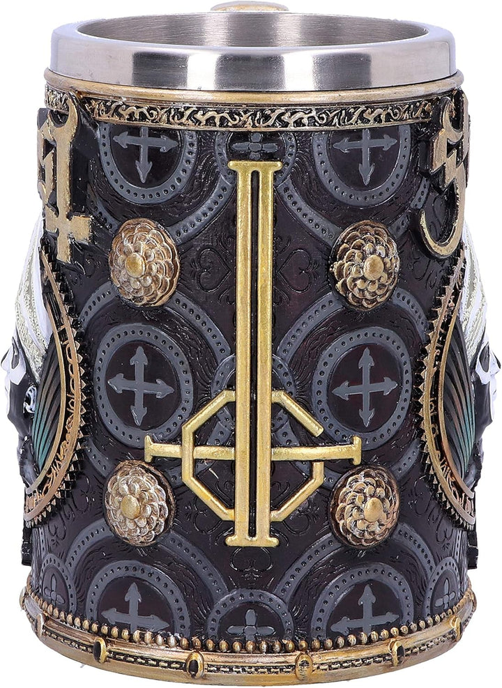 Nemesis Now Iron Tankard Merchandise Ghost Papa Emeritus Iii Meliora Gold, Ghost Papa Emeritus Iii M