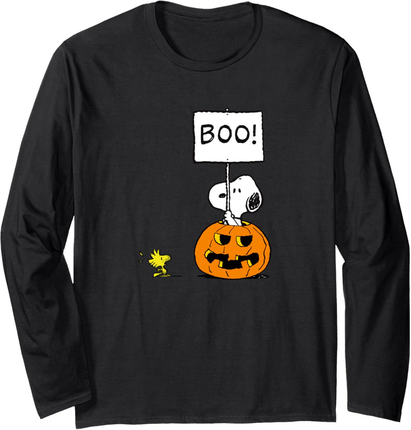 Peanuts Snoopy Boo Halloween Langarmshirt