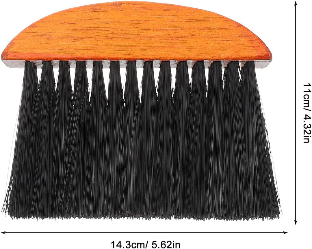 DOITOOL 4stücke Holz Kaminreinigungsbürste für Haus Ofenzubehör mit Kleiner Handbesen für Feuerstell