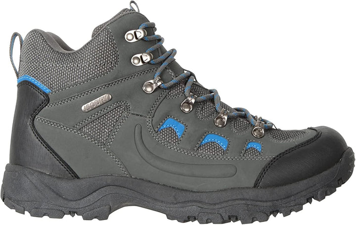 Mountain Warehouse Adventurer Mens Waterproof Boots - IsoDry Schuhe mit Synthetik-Obermaterial, Mesh