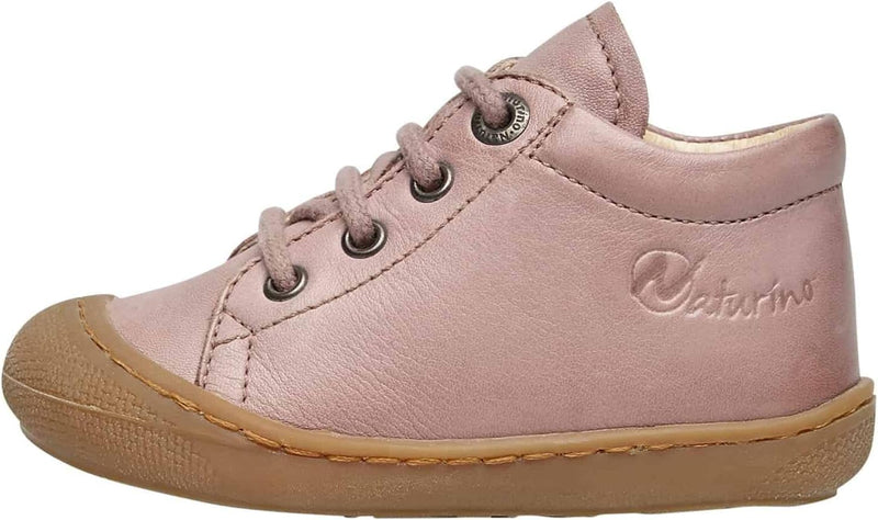 Naturino COCOON-Lauflernschuh aus Nappaleder-Blau 17 EU Hellrosa, 17 EU Hellrosa