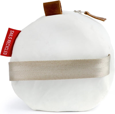 360° Kulturbeutel Tonne aus Segeltuch, Unisex Kulturtasche, Waschtasche Kosmetikbeutel, weiss Zahl g