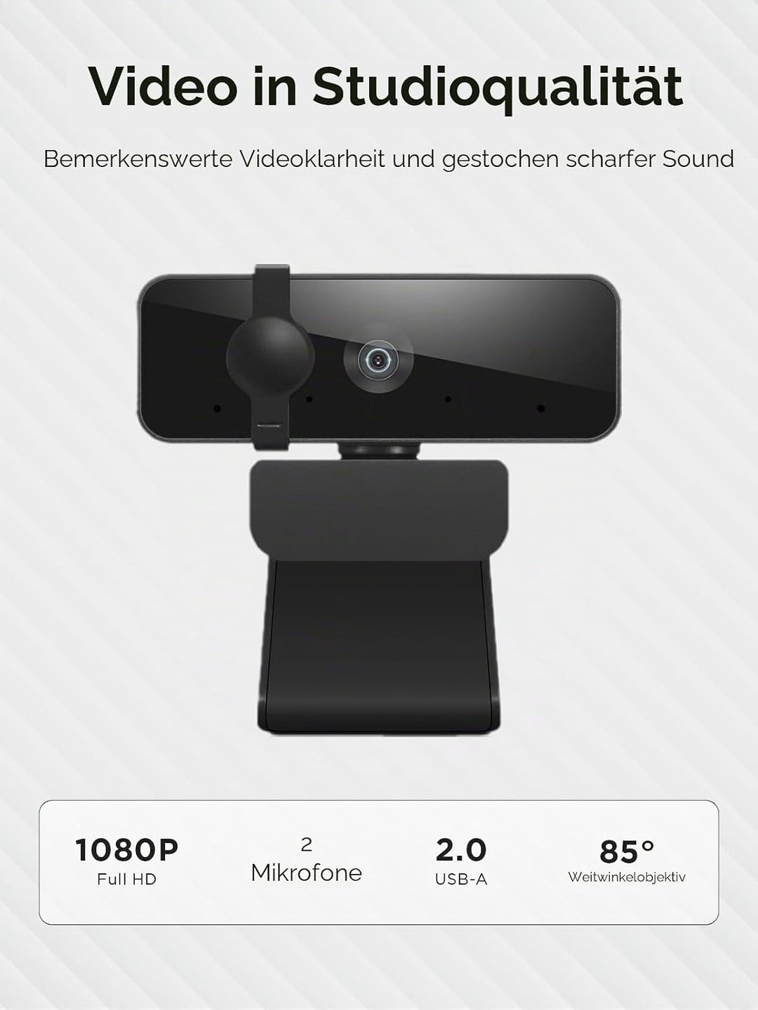 Lenovo 310 FHD Webcam Black