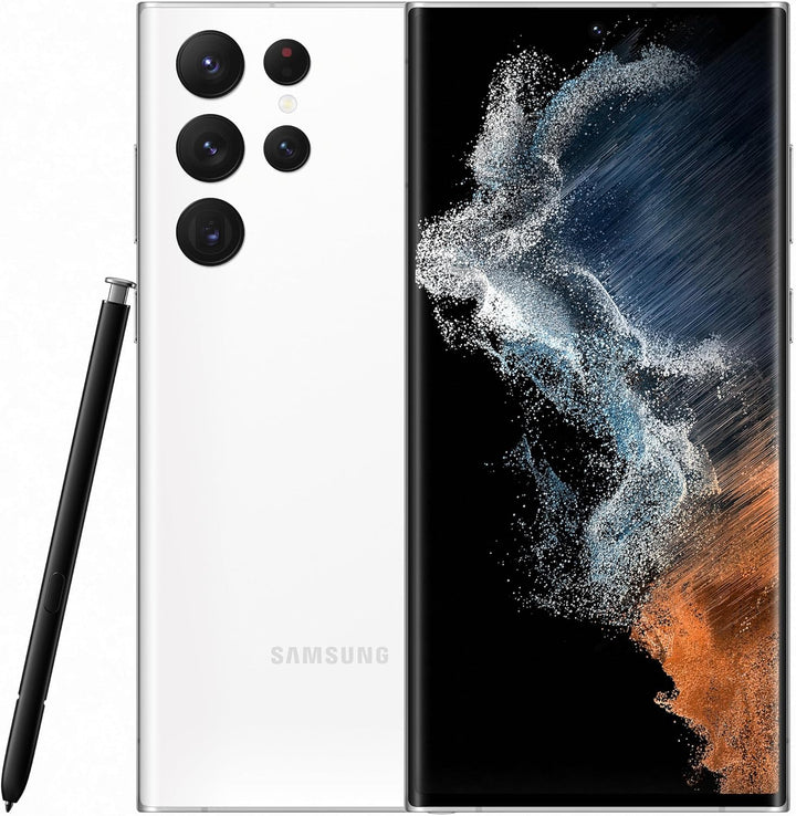Samsung S908B/DS 5G S22 Ultra 8GB/128GB White EU Alle Träger Weiss 8 GB, Alle Träger Weiss 8 GB