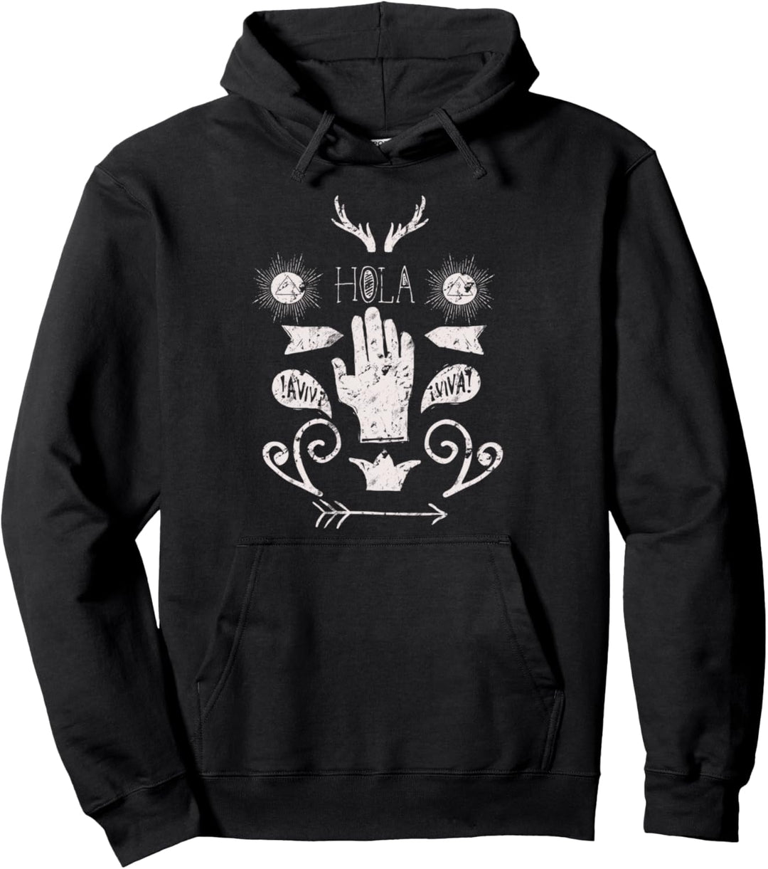 Hola Magic Geschenk für Wiccans, Hexen, Magier, Druiden Pullover Hoodie